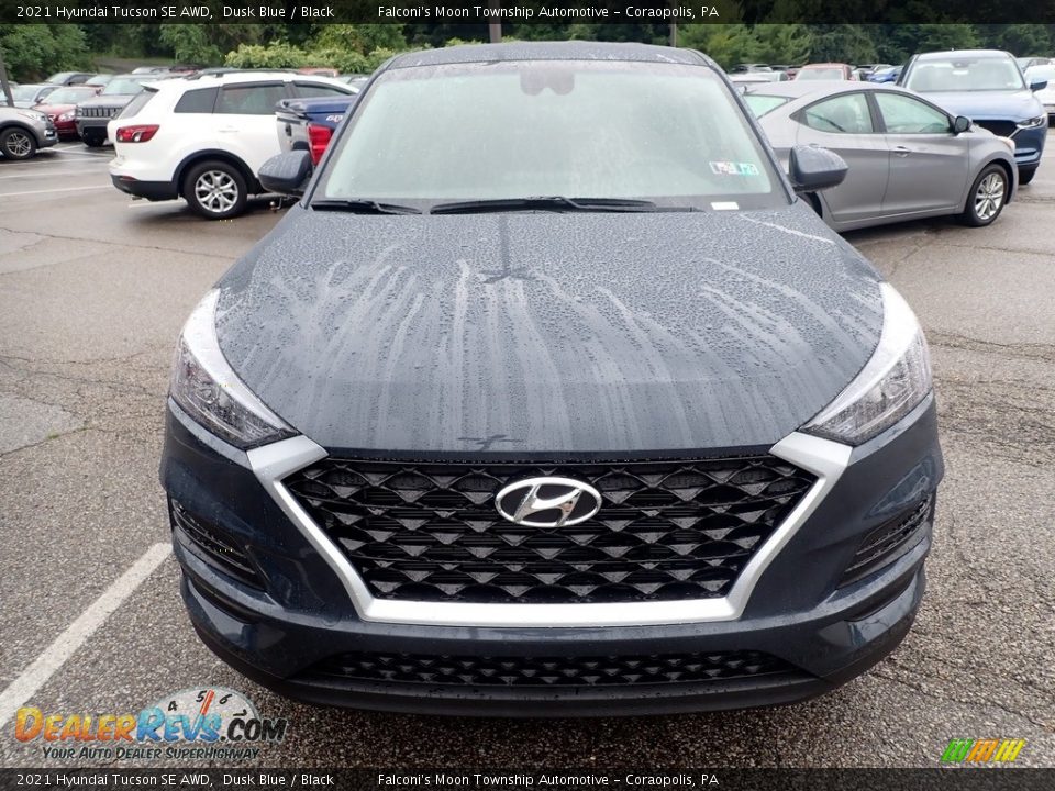 2021 Hyundai Tucson SE AWD Dusk Blue / Black Photo #4