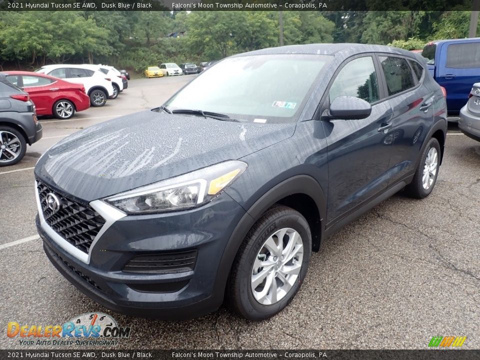 2021 Hyundai Tucson SE AWD Dusk Blue / Black Photo #5