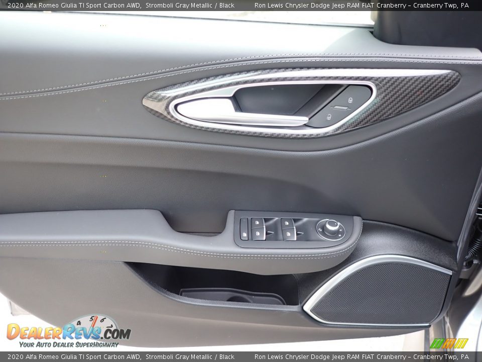 Door Panel of 2020 Alfa Romeo Giulia TI Sport Carbon AWD Photo #15