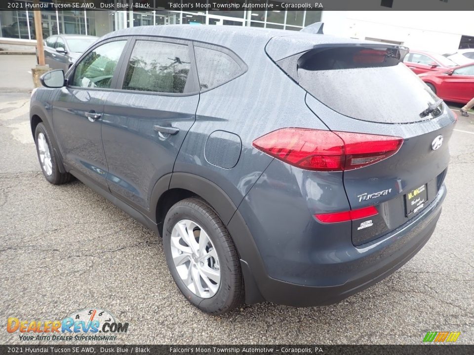 2021 Hyundai Tucson SE AWD Dusk Blue / Black Photo #6