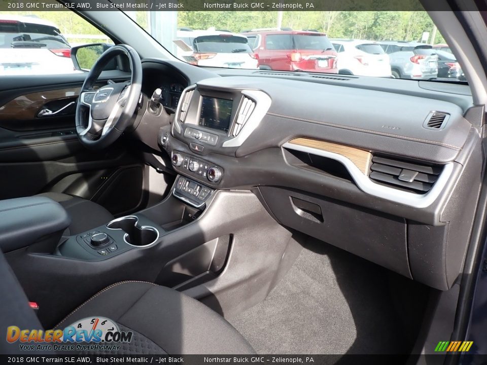2018 GMC Terrain SLE AWD Blue Steel Metallic / ­Jet Black Photo #6
