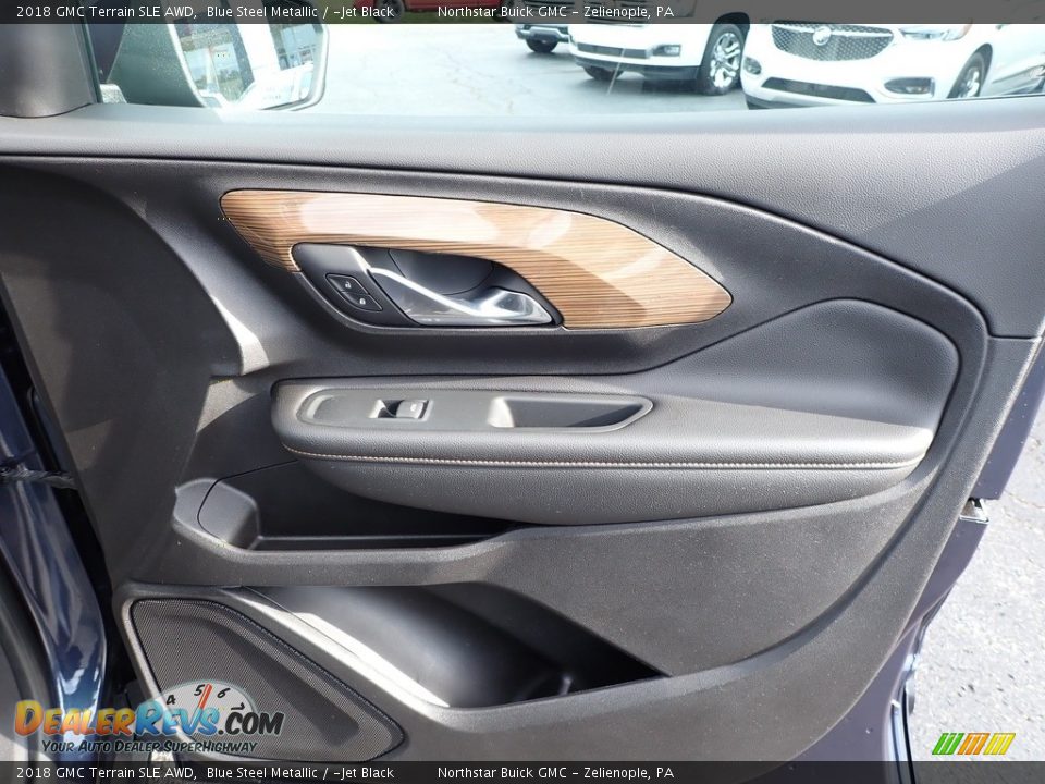 2018 GMC Terrain SLE AWD Blue Steel Metallic / ­Jet Black Photo #7