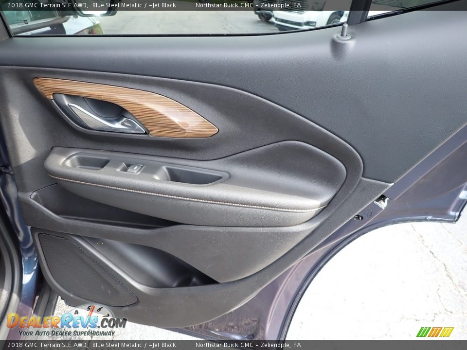 2018 GMC Terrain SLE AWD Blue Steel Metallic / ­Jet Black Photo #8