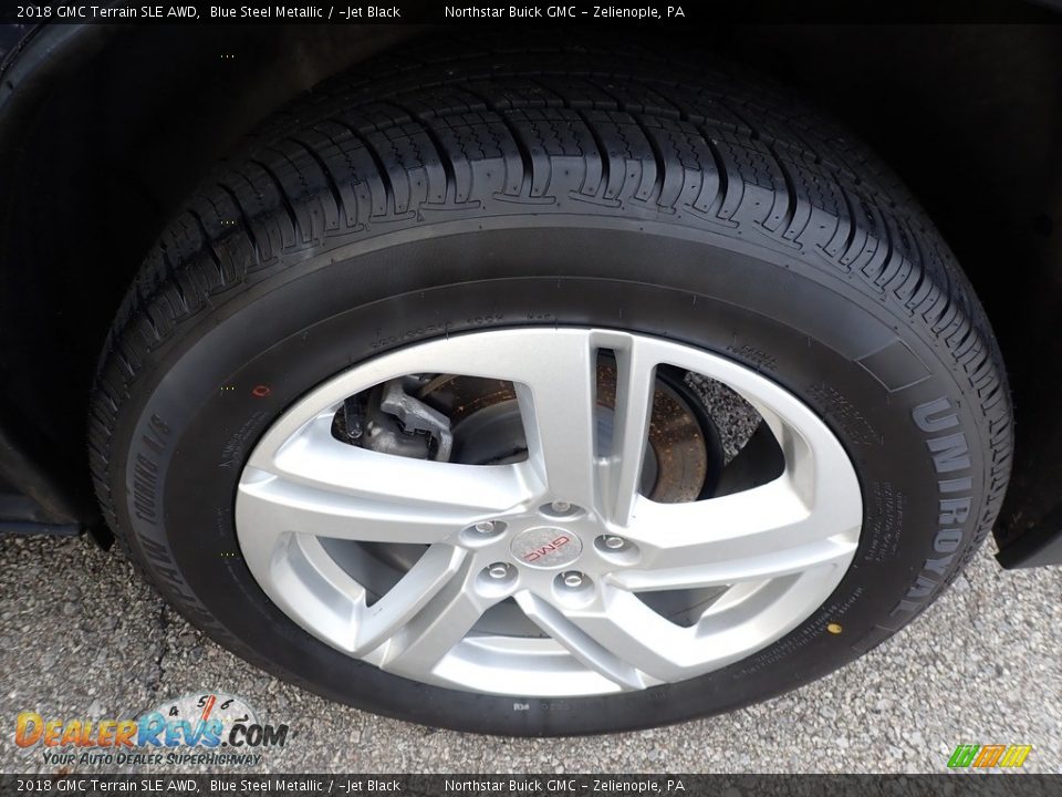 2018 GMC Terrain SLE AWD Blue Steel Metallic / ­Jet Black Photo #14