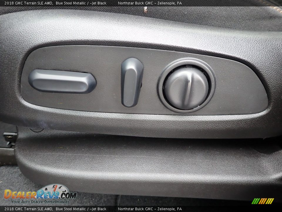 2018 GMC Terrain SLE AWD Blue Steel Metallic / ­Jet Black Photo #16