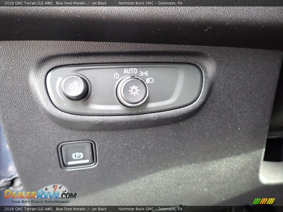 2018 GMC Terrain SLE AWD Blue Steel Metallic / ­Jet Black Photo #17