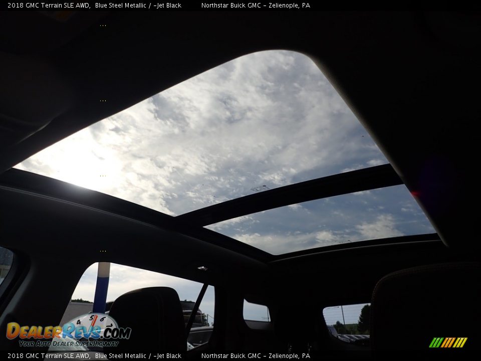 2018 GMC Terrain SLE AWD Blue Steel Metallic / ­Jet Black Photo #18