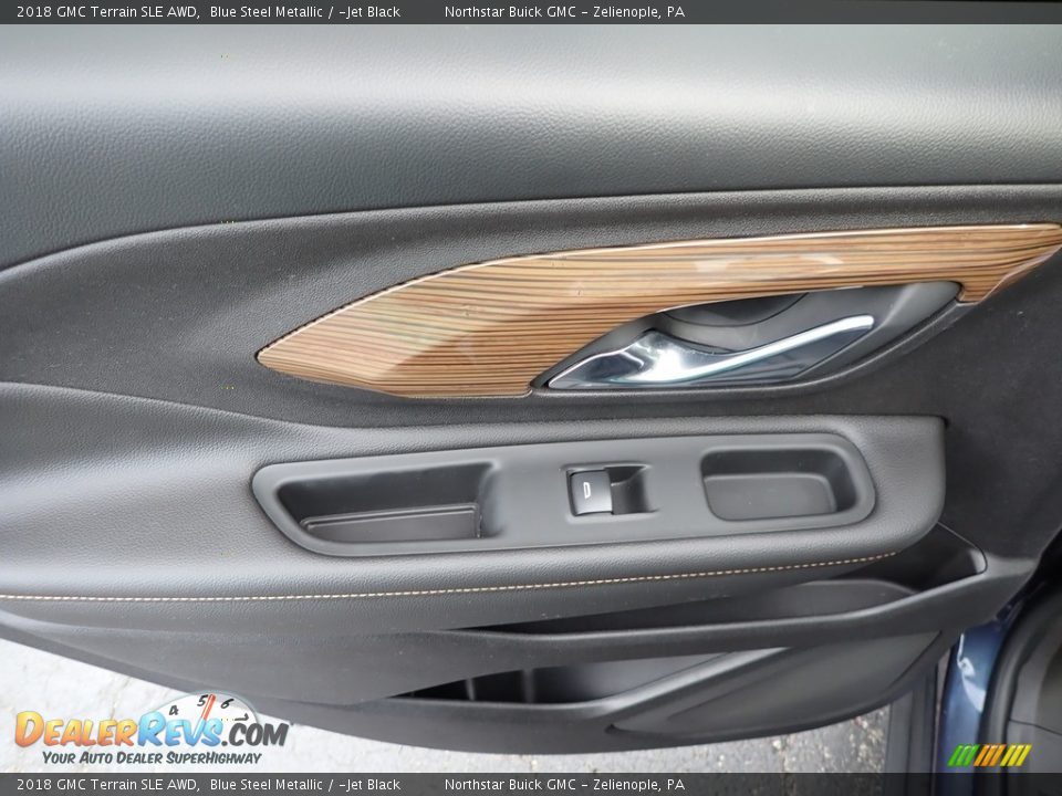 2018 GMC Terrain SLE AWD Blue Steel Metallic / ­Jet Black Photo #22