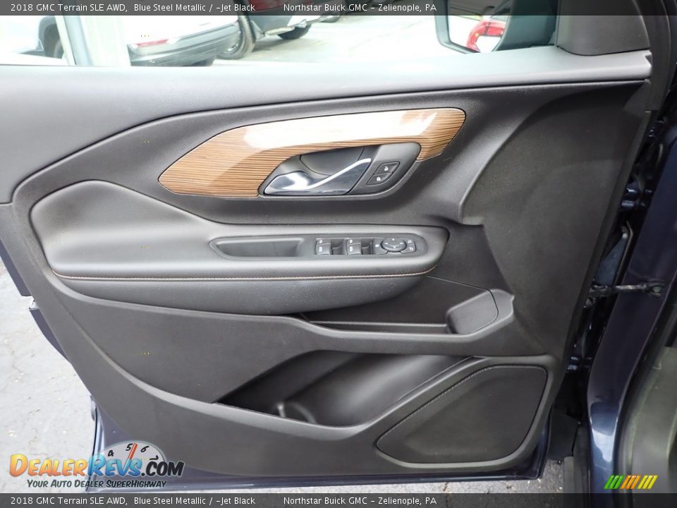 2018 GMC Terrain SLE AWD Blue Steel Metallic / ­Jet Black Photo #23