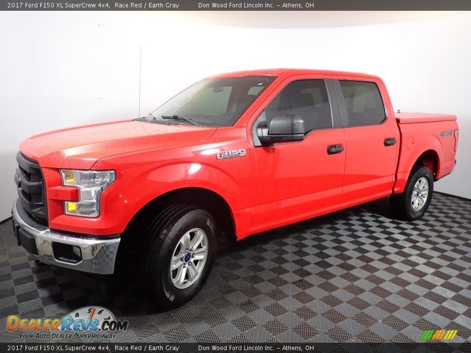 Race Red 2017 Ford F150 XL SuperCrew 4x4 Photo #7