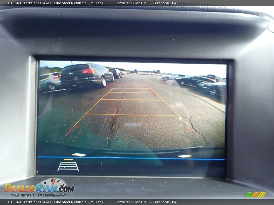 2018 GMC Terrain SLE AWD Blue Steel Metallic / ­Jet Black Photo #26