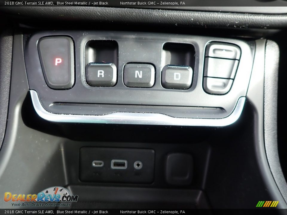 2018 GMC Terrain SLE AWD Blue Steel Metallic / ­Jet Black Photo #27