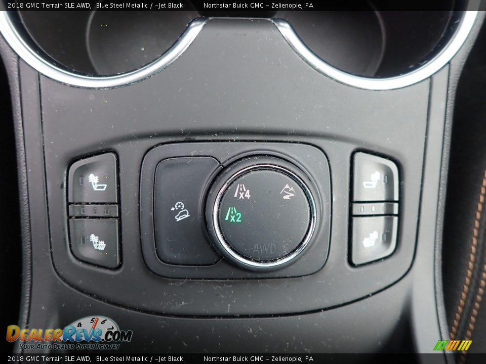 2018 GMC Terrain SLE AWD Blue Steel Metallic / ­Jet Black Photo #28