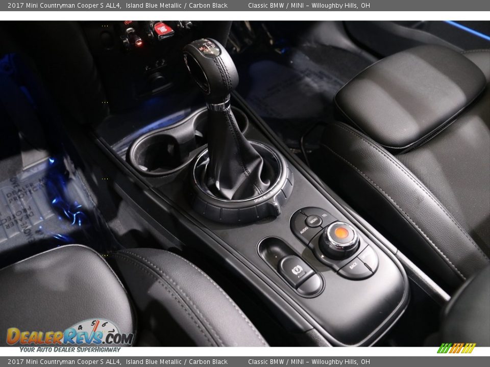 2017 Mini Countryman Cooper S ALL4 Island Blue Metallic / Carbon Black Photo #11