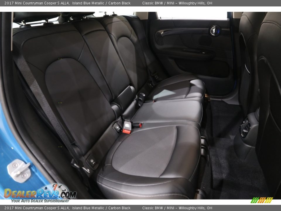 2017 Mini Countryman Cooper S ALL4 Island Blue Metallic / Carbon Black Photo #13