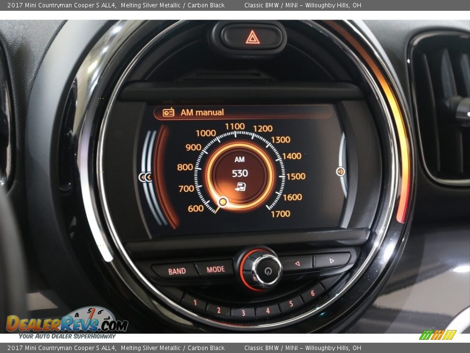 2017 Mini Countryman Cooper S ALL4 Melting Silver Metallic / Carbon Black Photo #9