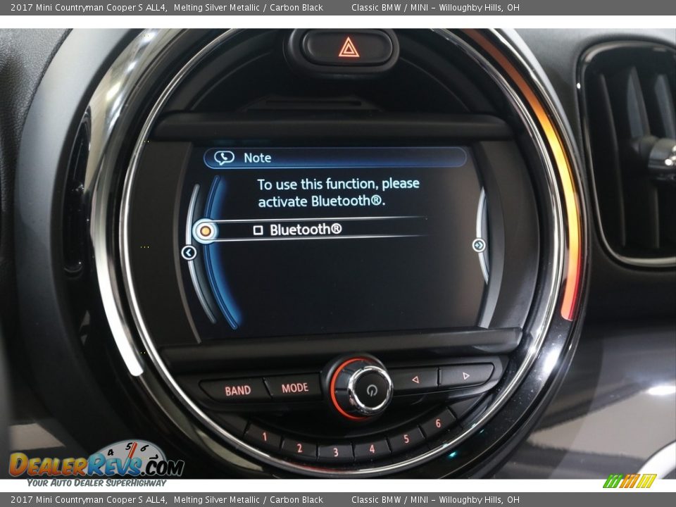 2017 Mini Countryman Cooper S ALL4 Melting Silver Metallic / Carbon Black Photo #10