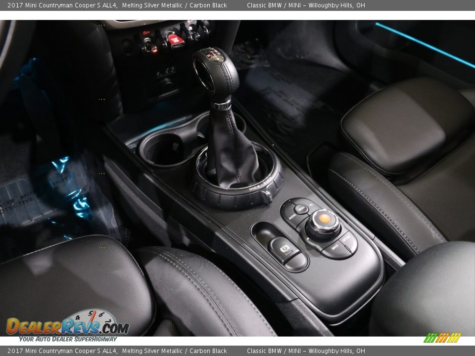 2017 Mini Countryman Cooper S ALL4 Melting Silver Metallic / Carbon Black Photo #11