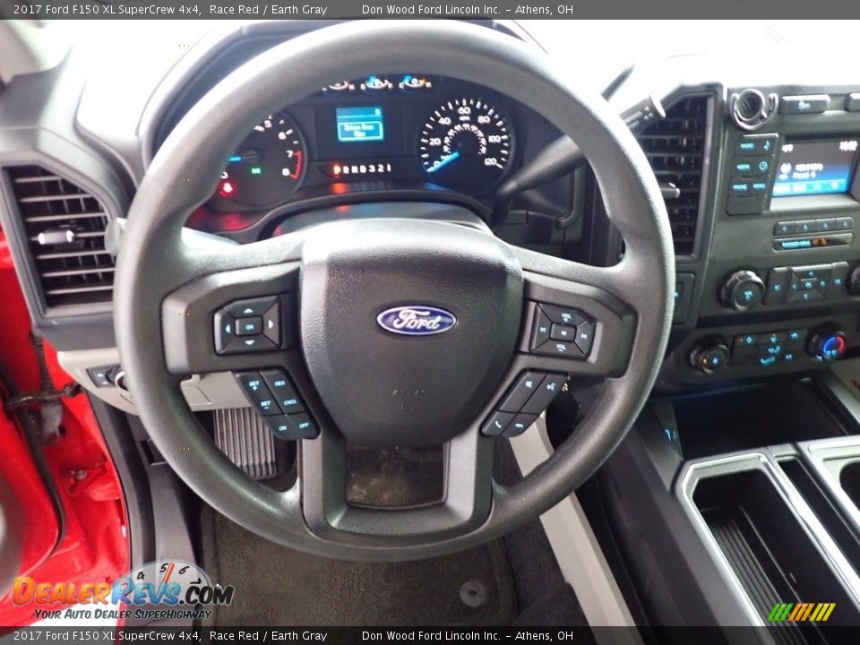 2017 Ford F150 XL SuperCrew 4x4 Steering Wheel Photo #28