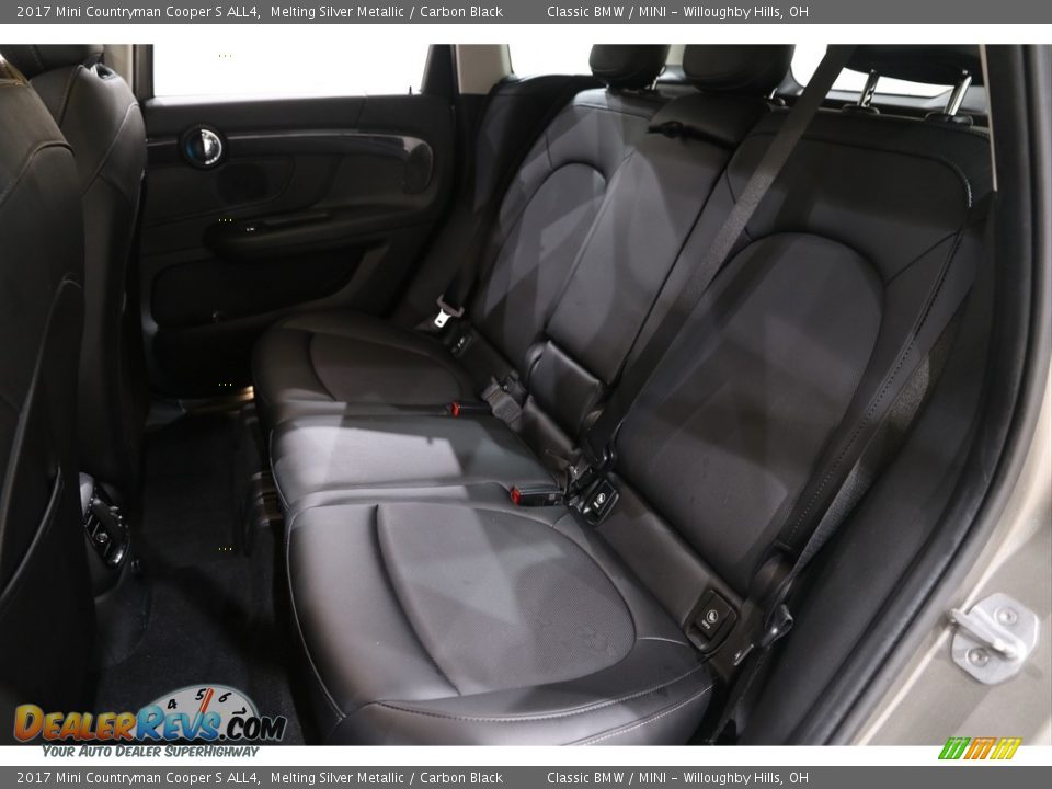 2017 Mini Countryman Cooper S ALL4 Melting Silver Metallic / Carbon Black Photo #14