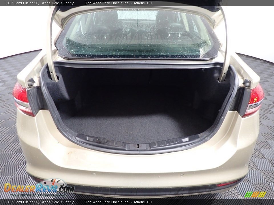 2017 Ford Fusion SE White Gold / Ebony Photo #12