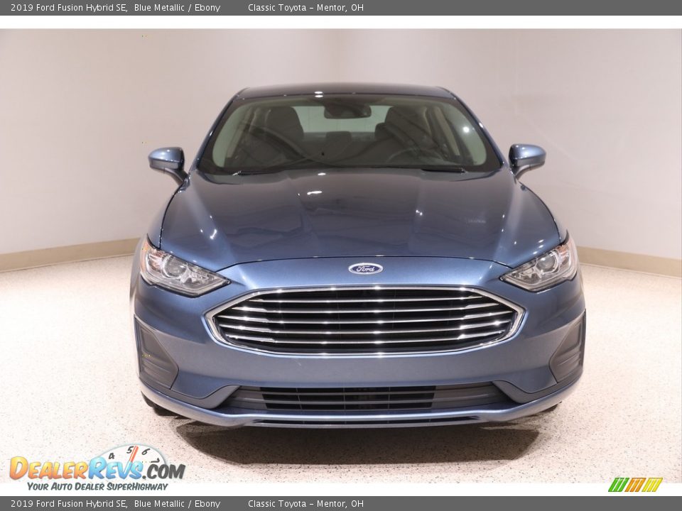 2019 Ford Fusion Hybrid SE Blue Metallic / Ebony Photo #2