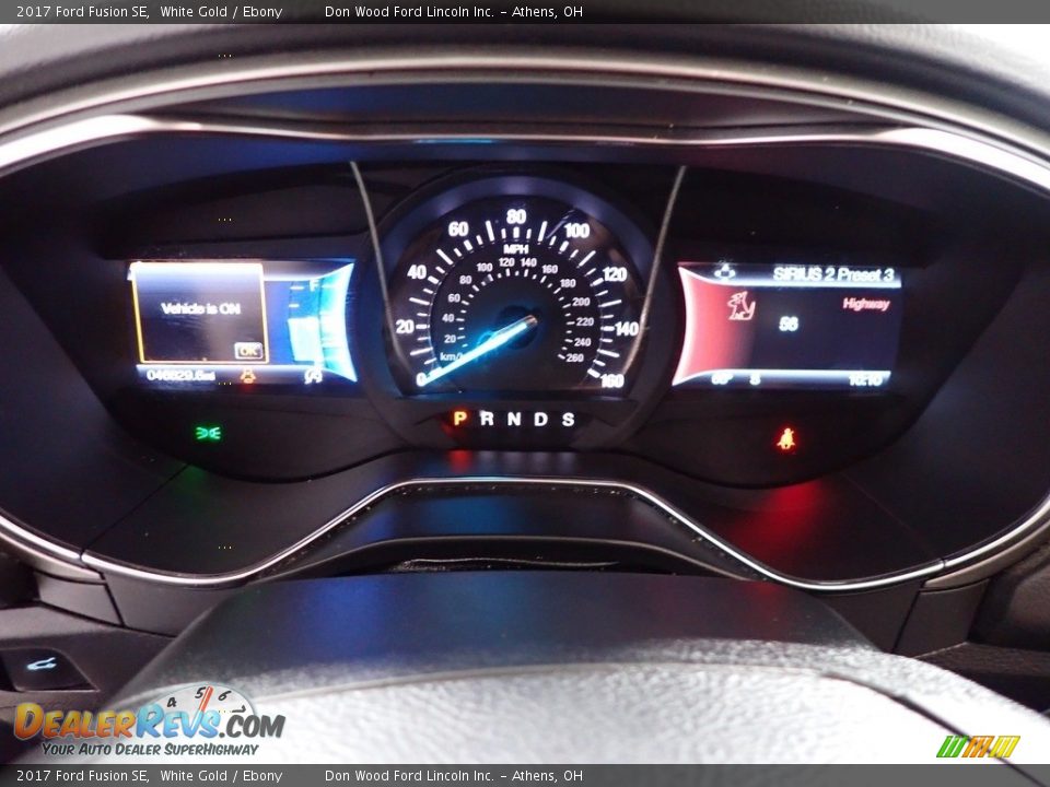 2017 Ford Fusion SE White Gold / Ebony Photo #27