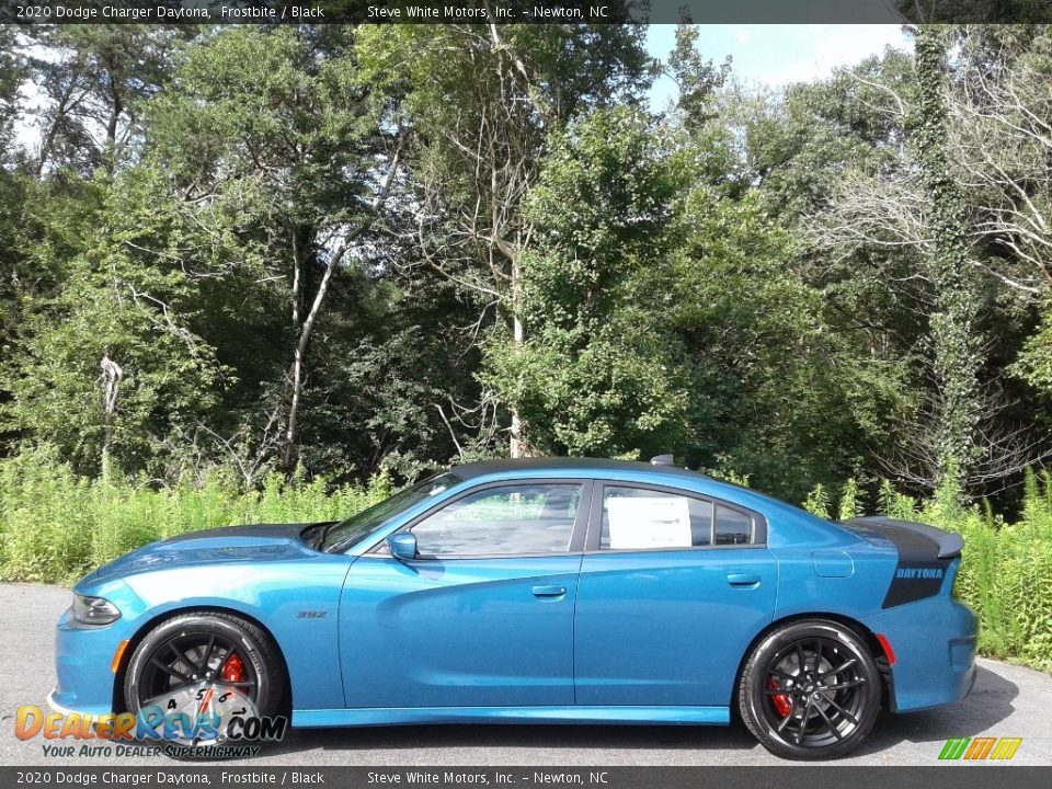 2020 Dodge Charger Daytona Frostbite / Black Photo #1