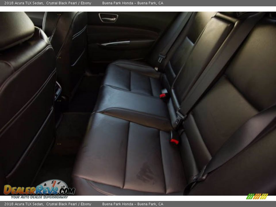 2018 Acura TLX Sedan Crystal Black Pearl / Ebony Photo #4