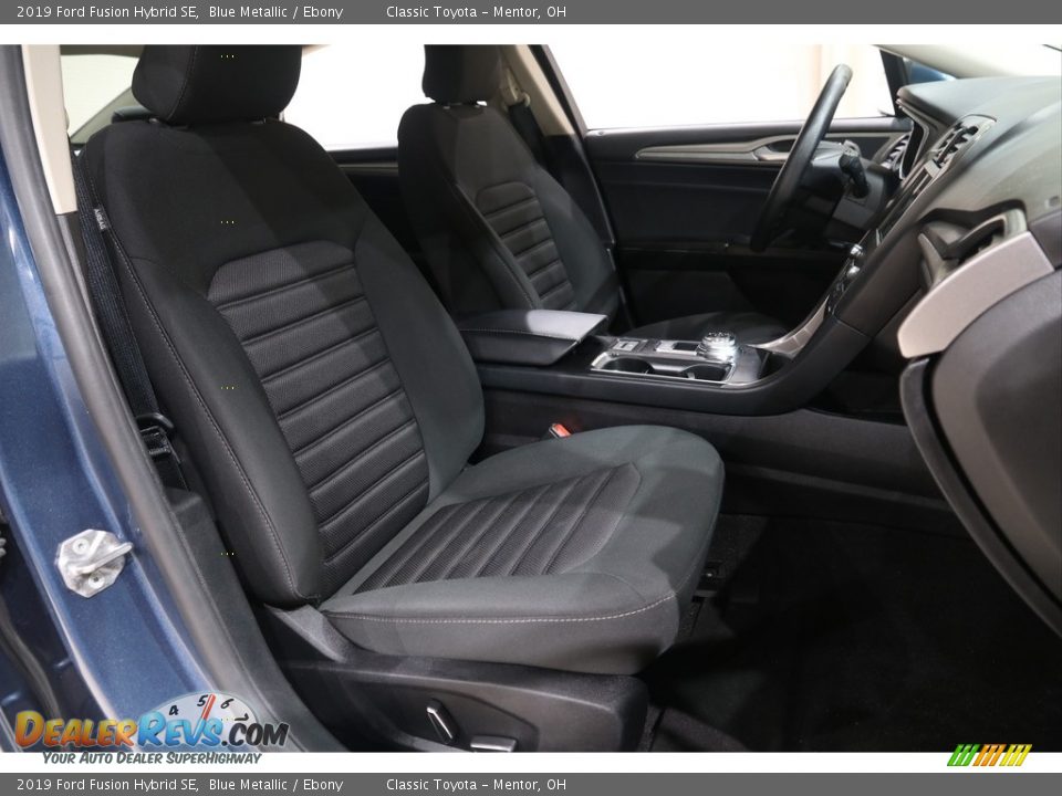 2019 Ford Fusion Hybrid SE Blue Metallic / Ebony Photo #15