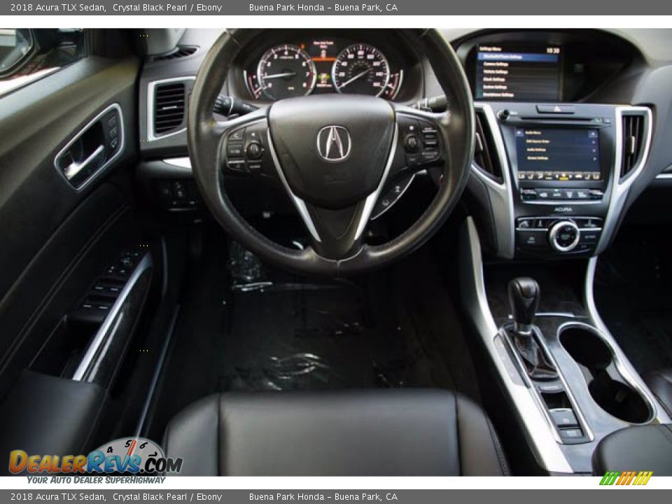 2018 Acura TLX Sedan Crystal Black Pearl / Ebony Photo #5