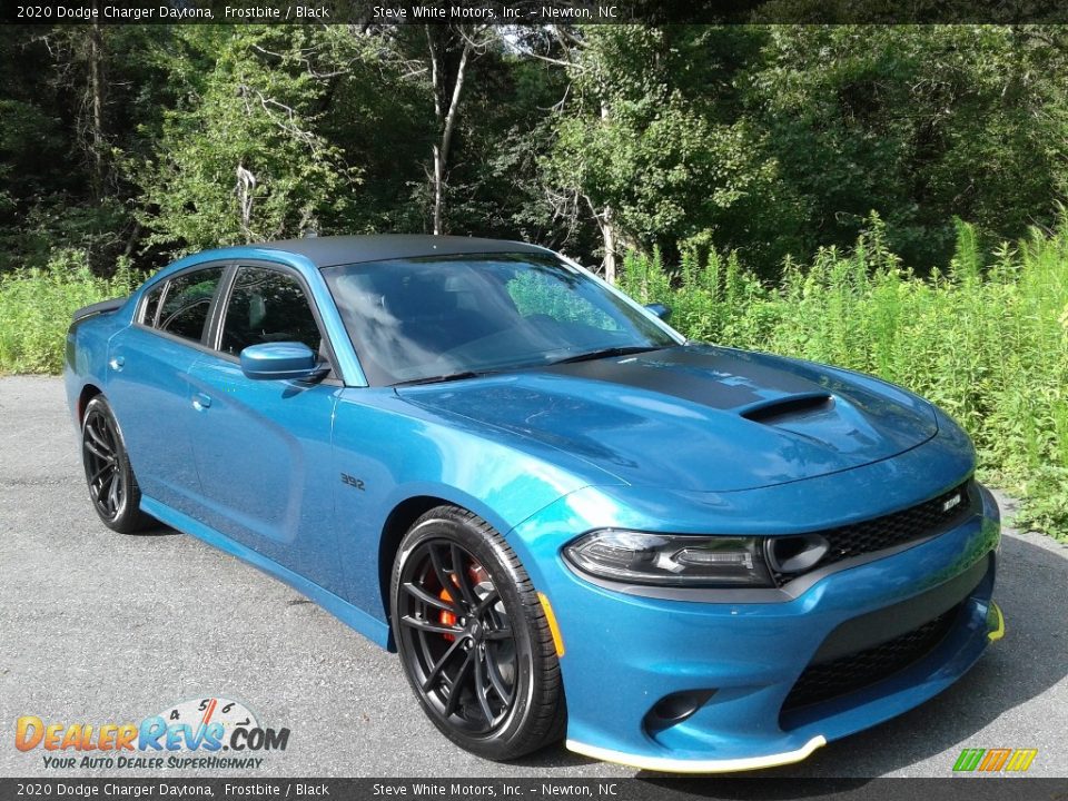 2020 Dodge Charger Daytona Frostbite / Black Photo #4