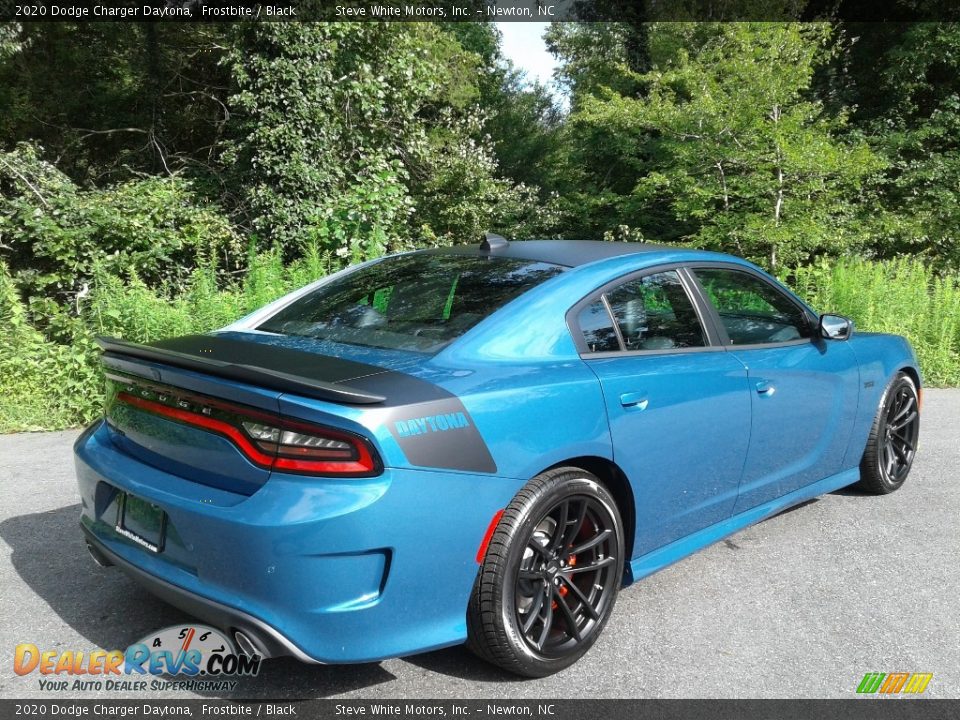2020 Dodge Charger Daytona Frostbite / Black Photo #6