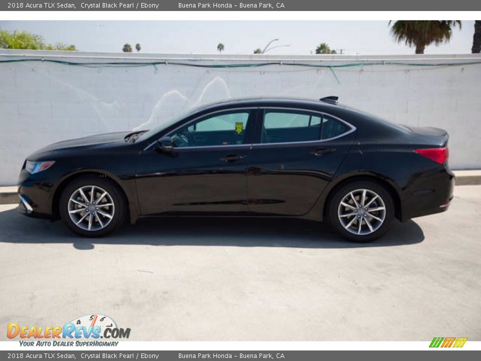 2018 Acura TLX Sedan Crystal Black Pearl / Ebony Photo #10