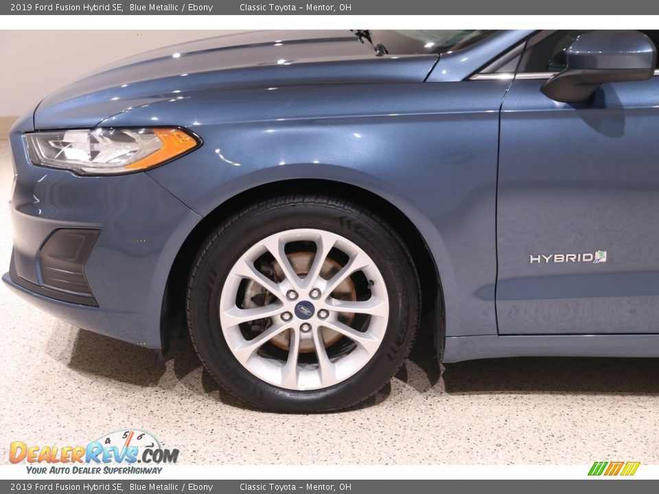 2019 Ford Fusion Hybrid SE Blue Metallic / Ebony Photo #20
