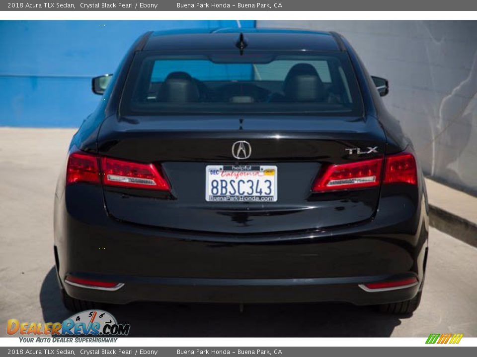 2018 Acura TLX Sedan Crystal Black Pearl / Ebony Photo #11