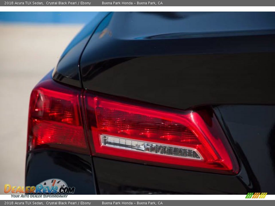 2018 Acura TLX Sedan Crystal Black Pearl / Ebony Photo #12