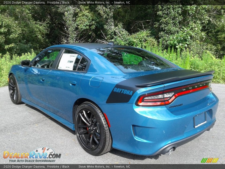 2020 Dodge Charger Daytona Frostbite / Black Photo #8