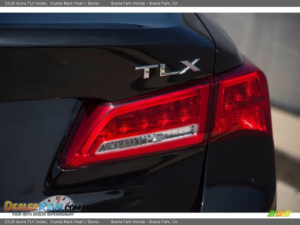 2018 Acura TLX Sedan Crystal Black Pearl / Ebony Photo #13