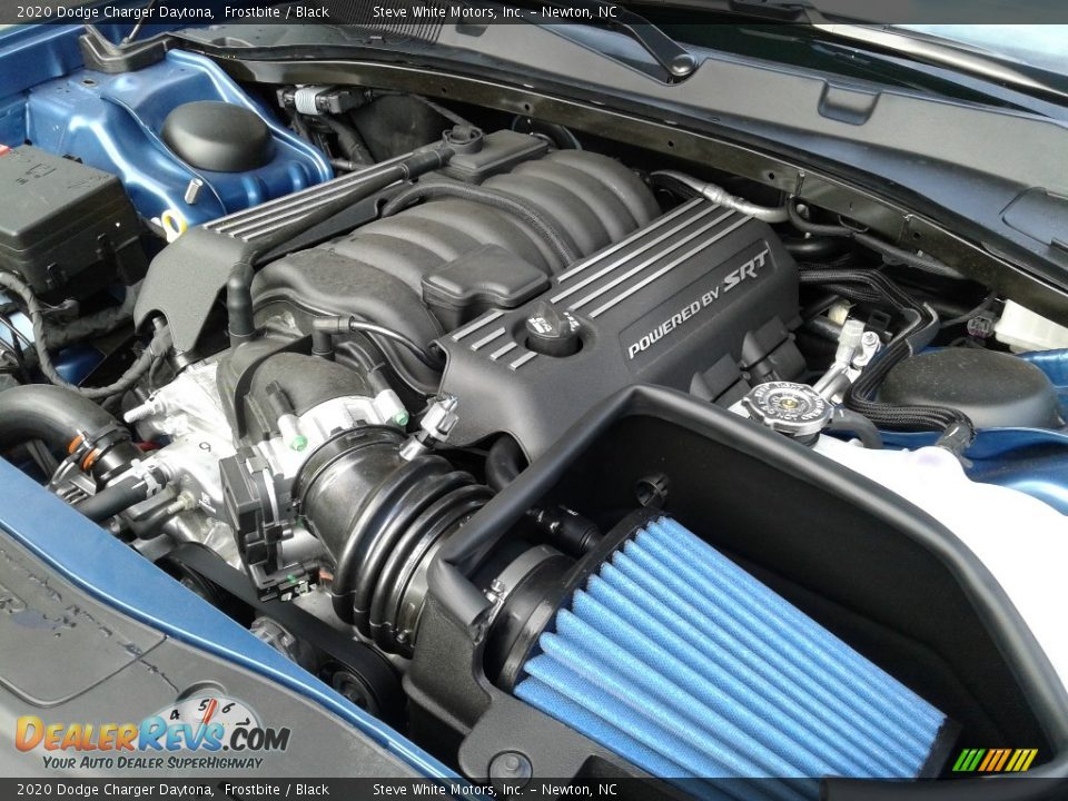 2020 Dodge Charger Daytona Frostbite / Black Photo #9