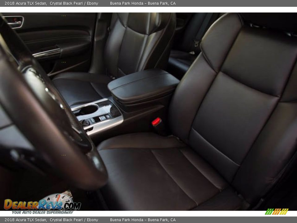 2018 Acura TLX Sedan Crystal Black Pearl / Ebony Photo #18