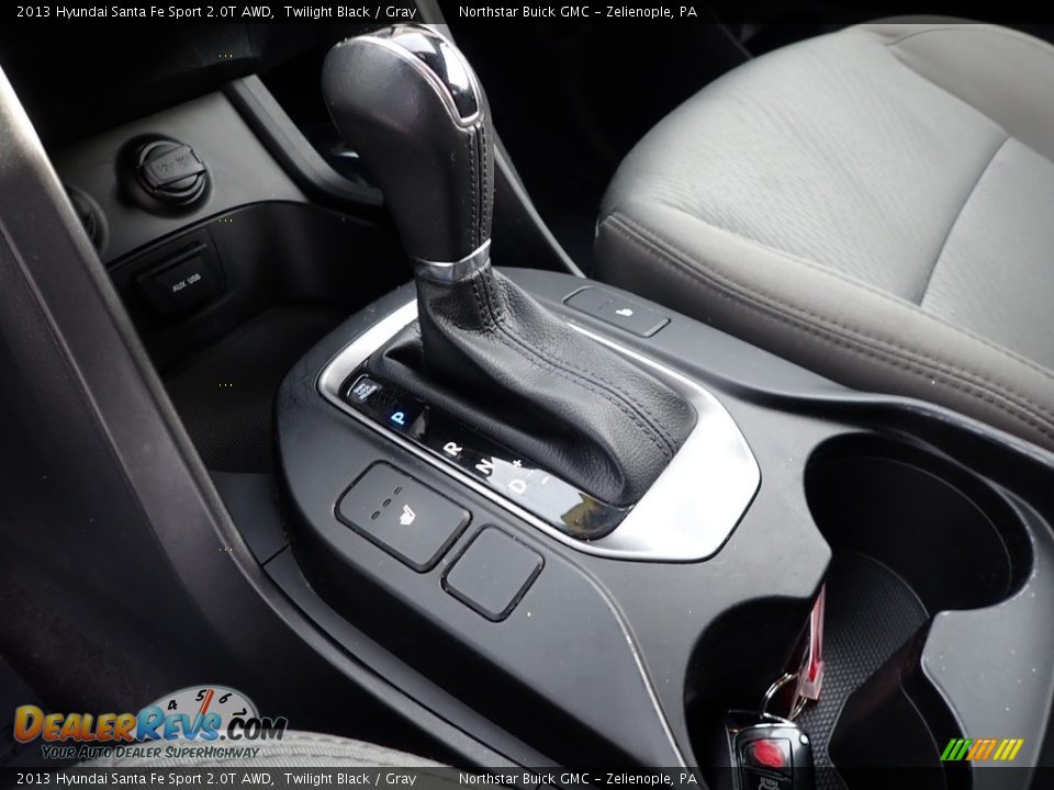 2013 Hyundai Santa Fe Sport 2.0T AWD Twilight Black / Gray Photo #18