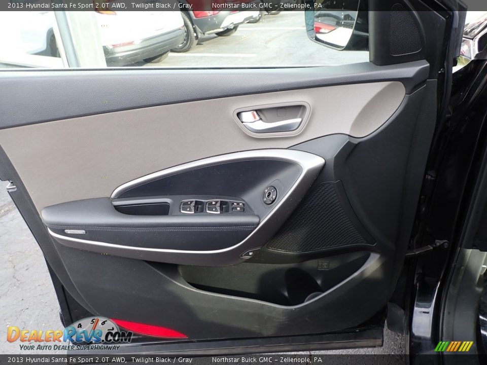 2013 Hyundai Santa Fe Sport 2.0T AWD Twilight Black / Gray Photo #23