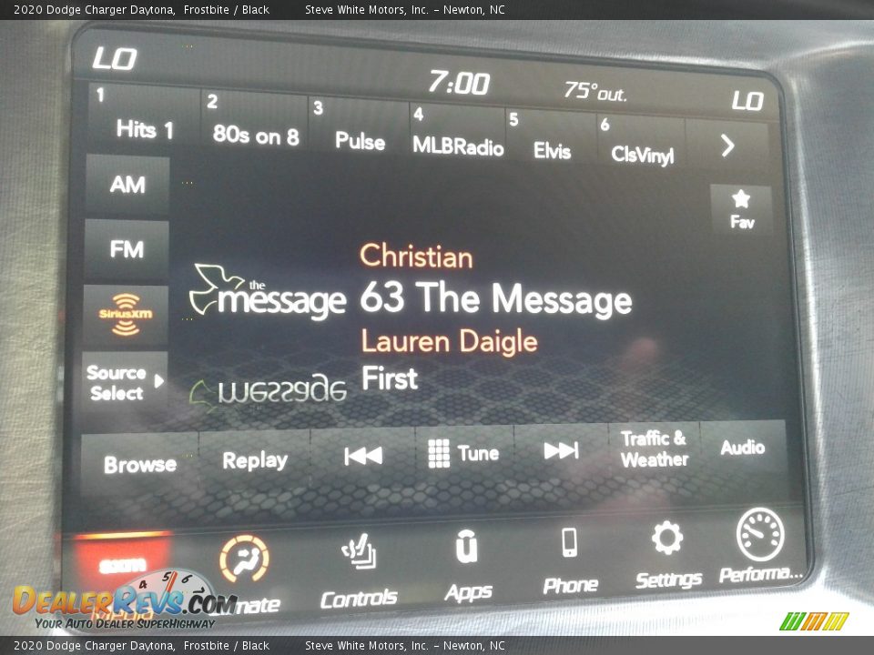 2020 Dodge Charger Daytona Frostbite / Black Photo #22