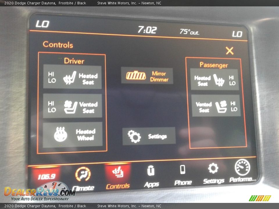 2020 Dodge Charger Daytona Frostbite / Black Photo #23