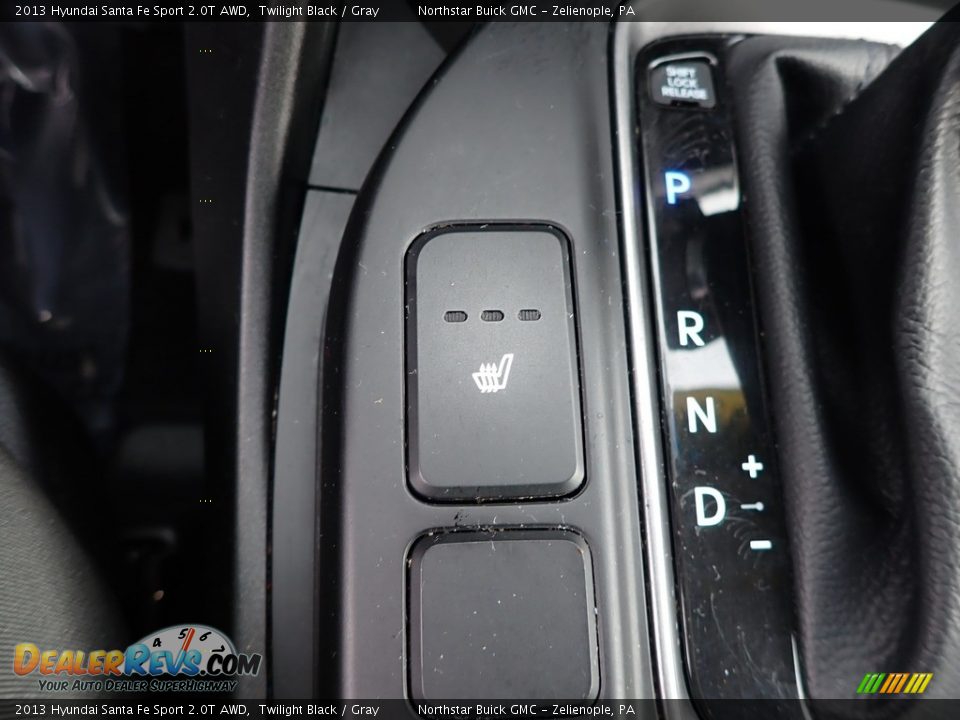 2013 Hyundai Santa Fe Sport 2.0T AWD Twilight Black / Gray Photo #28