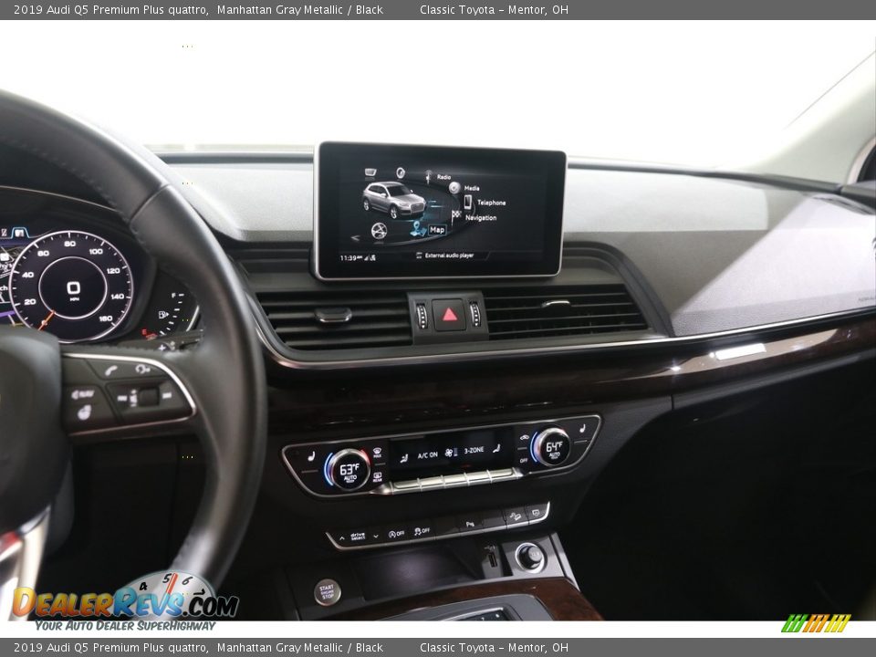 2019 Audi Q5 Premium Plus quattro Manhattan Gray Metallic / Black Photo #9