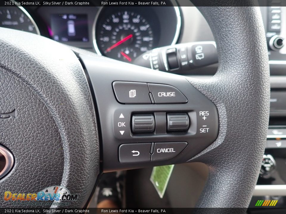 2021 Kia Sedona LX Steering Wheel Photo #18