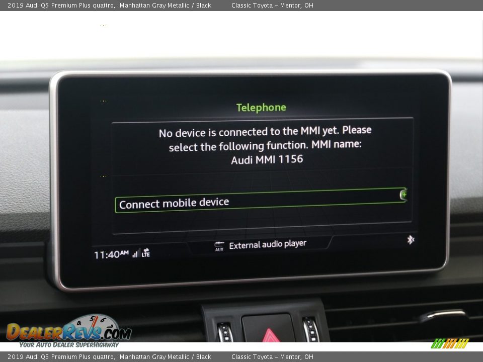 2019 Audi Q5 Premium Plus quattro Manhattan Gray Metallic / Black Photo #11