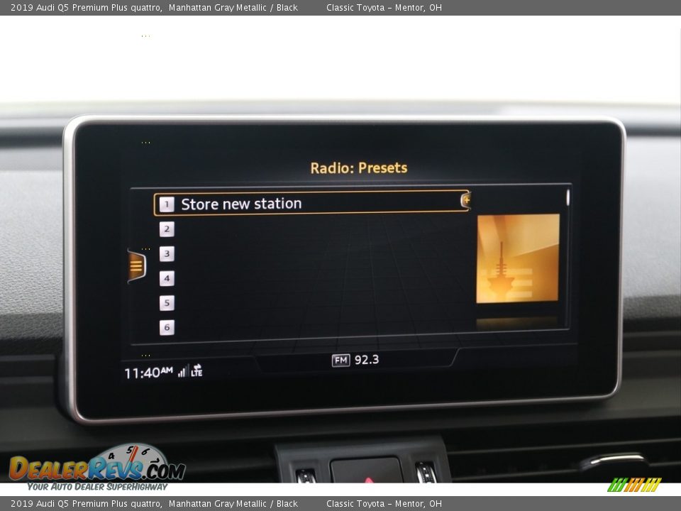 2019 Audi Q5 Premium Plus quattro Manhattan Gray Metallic / Black Photo #12